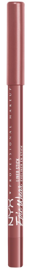Een roze make-upproduct, waarschijnlijk een lipliner of lippenstift, met merk en productdetails zichtbaar op de verpakking.