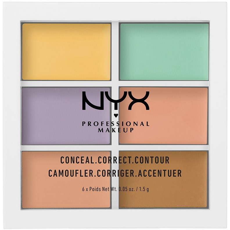 NYX PROFESSIONAL MAKEUP Kremowa paleta do konturowania Concealer (obrázok 3)