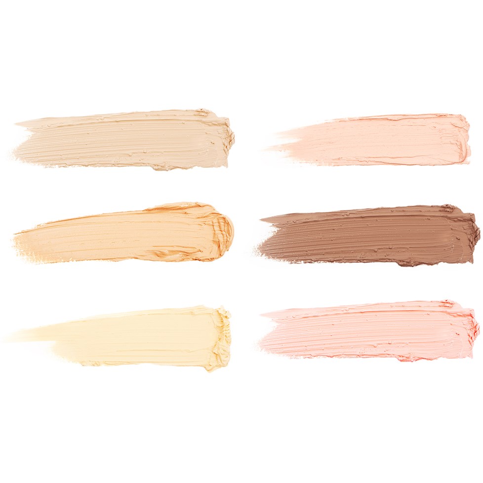 NYX PROFESSIONAL MAKEUP Kremowa paleta do konturowania Light (obrázok 3)