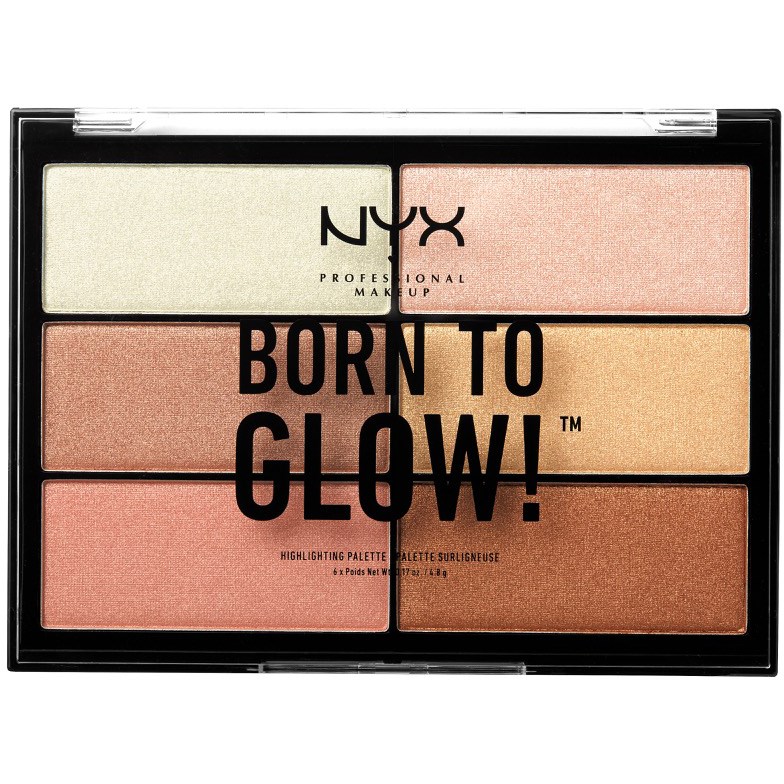 Läs mer om NYX PROFESSIONAL MAKEUP Born To Glow Highlighting Palette
