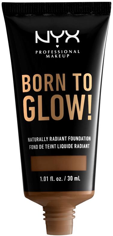 NYX PROFESSIONAL MAKEUP Born To Glow Naturally Radiant Foundation Mocha