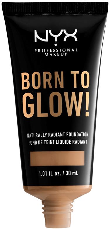 NYX PROFESSIONAL MAKEUP Born To Glow Naturally Radiant Foundation Natural Tan