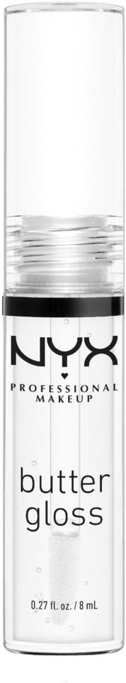 NYX Professional Makeup Butter Gloss 54 Sugar Glass 8ml