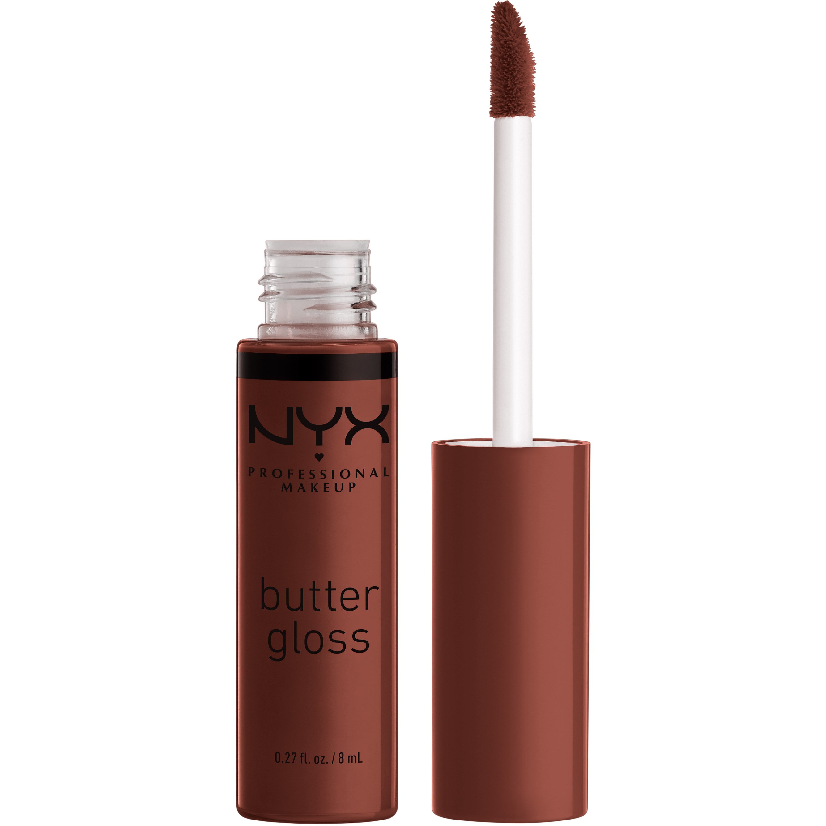 NYX PROFESSIONAL MAKEUP Butter Lip Gloss Brownie Drip billede