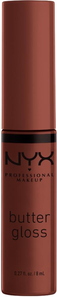 NYX Professional Makeup Butter Lip Gloss Brownie Drip 8ml