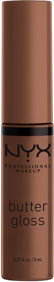 NYX Professional Makeup Butter Lip Gloss Fudge Me 8ml