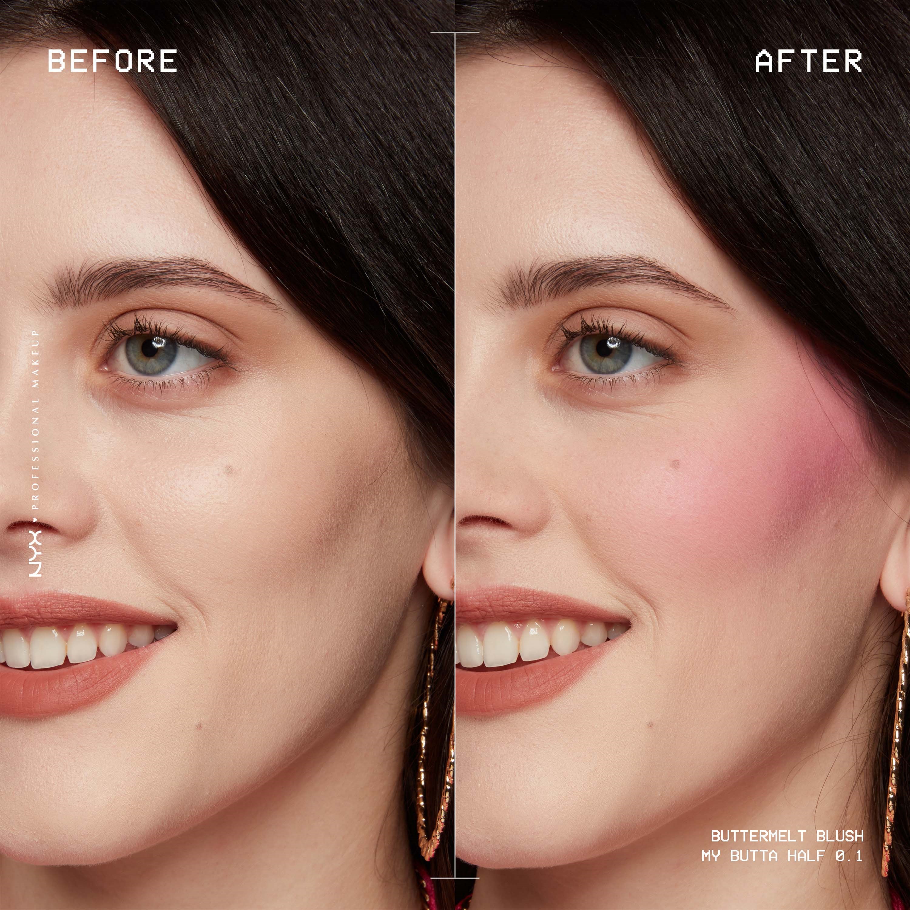 NYX PROFESSIONAL MAKEUP Buttermelt Blush 01 My Butta Half (obrázok 6)