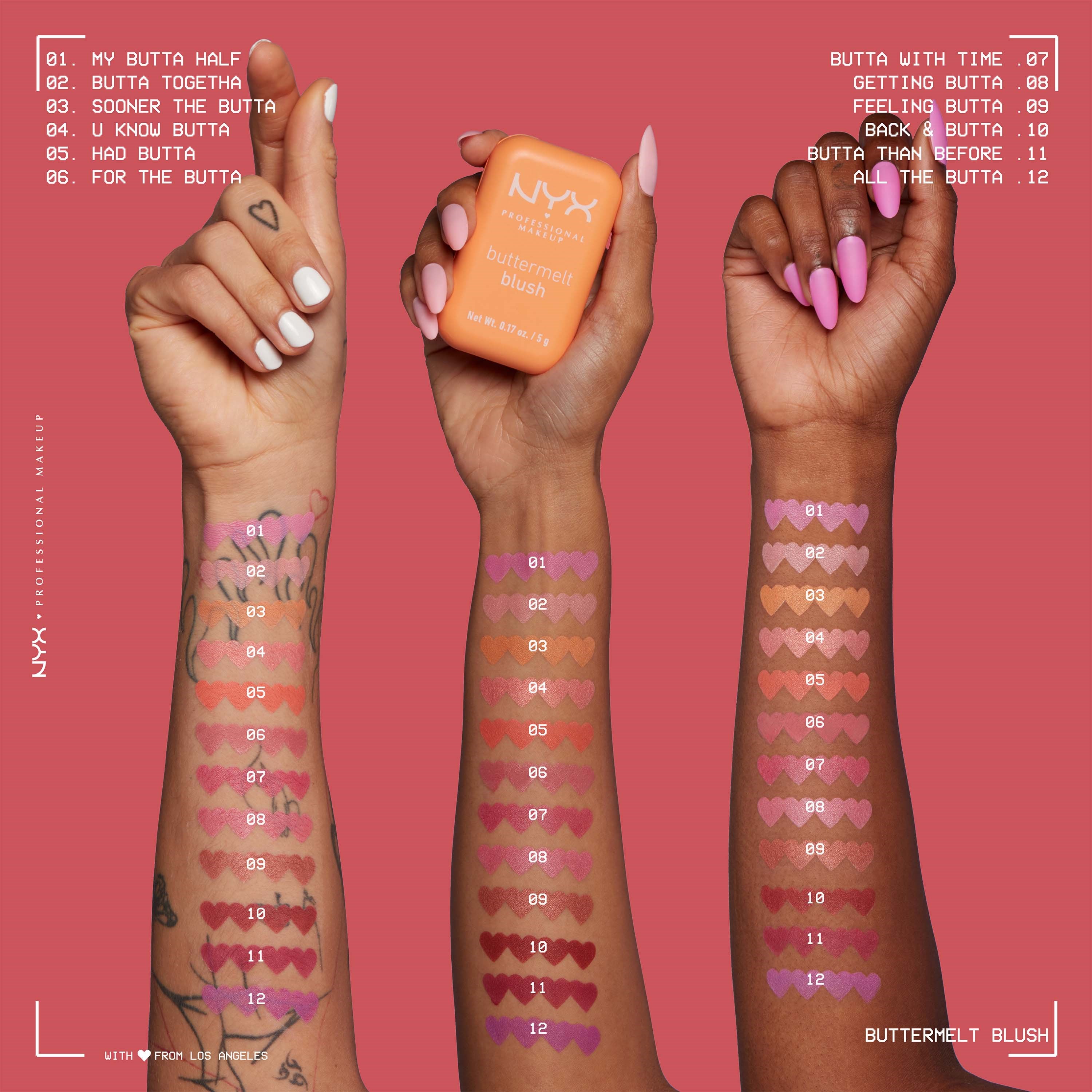 NYX PROFESSIONAL MAKEUP Buttermelt Blush 02 Butta Together (obrázok 9)