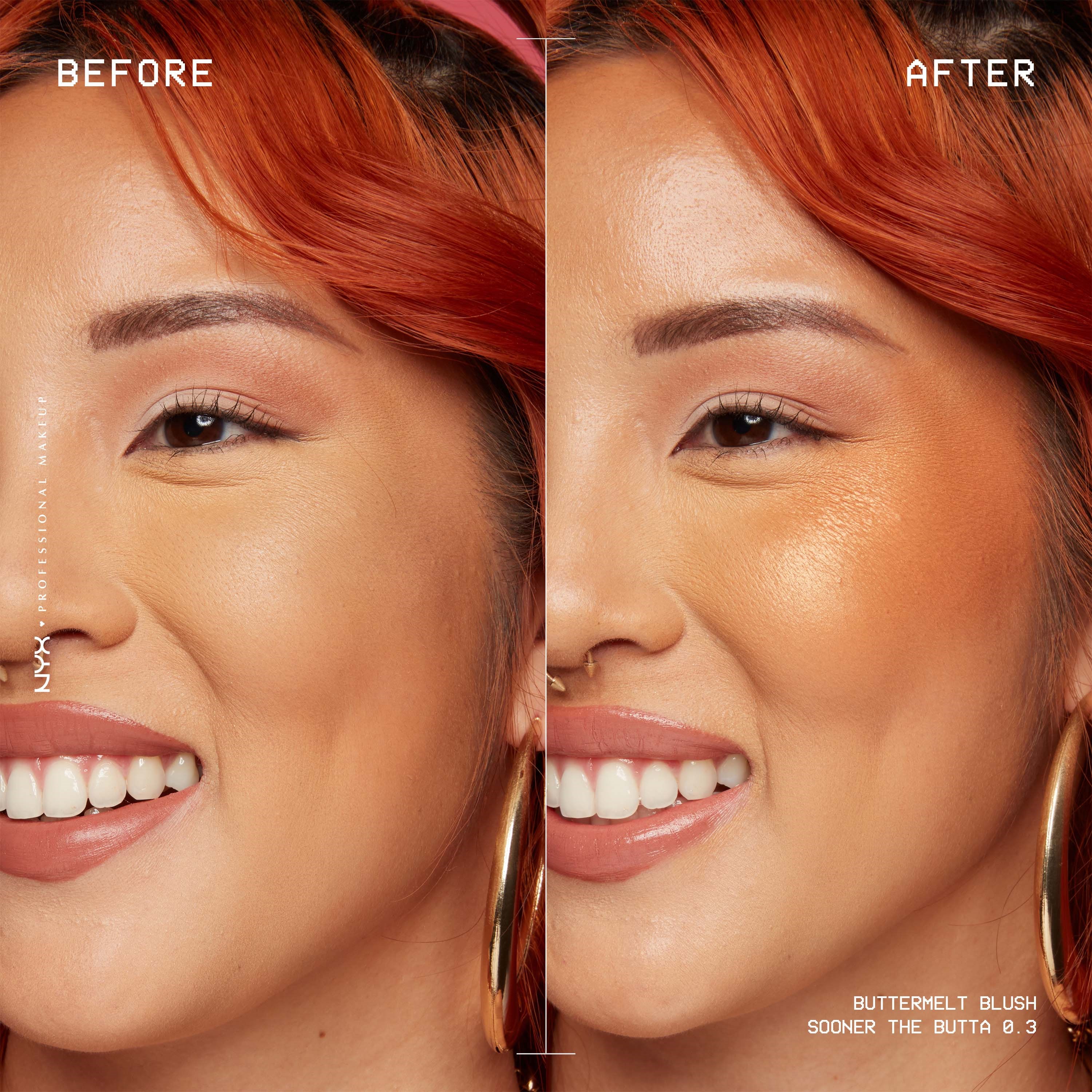 NYX PROFESSIONAL MAKEUP Buttermelt Blush 03 Sooner The Butta (obrázok 6)