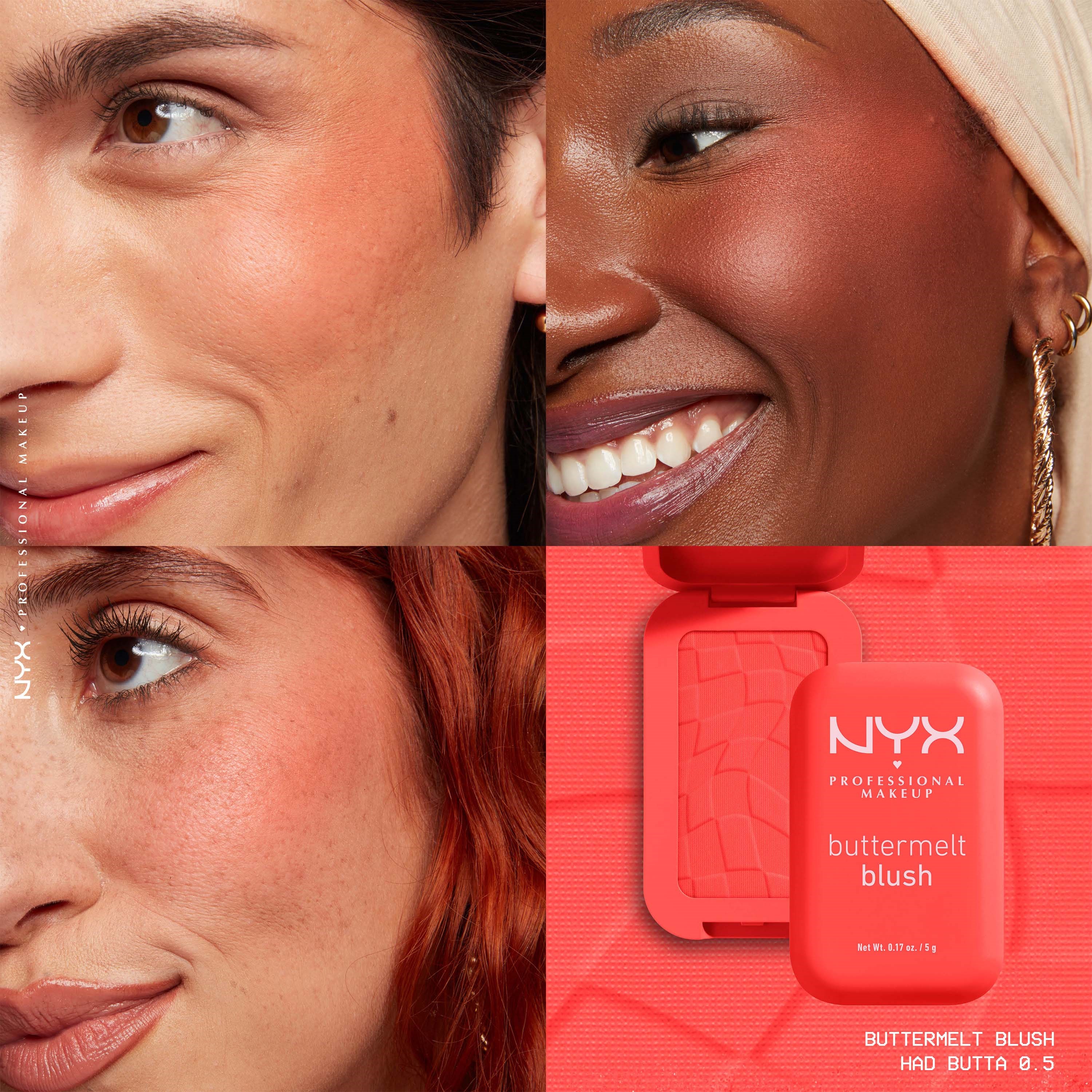 NYX PROFESSIONAL MAKEUP Buttermelt Blush 05 Had Butta (obrázok 3)