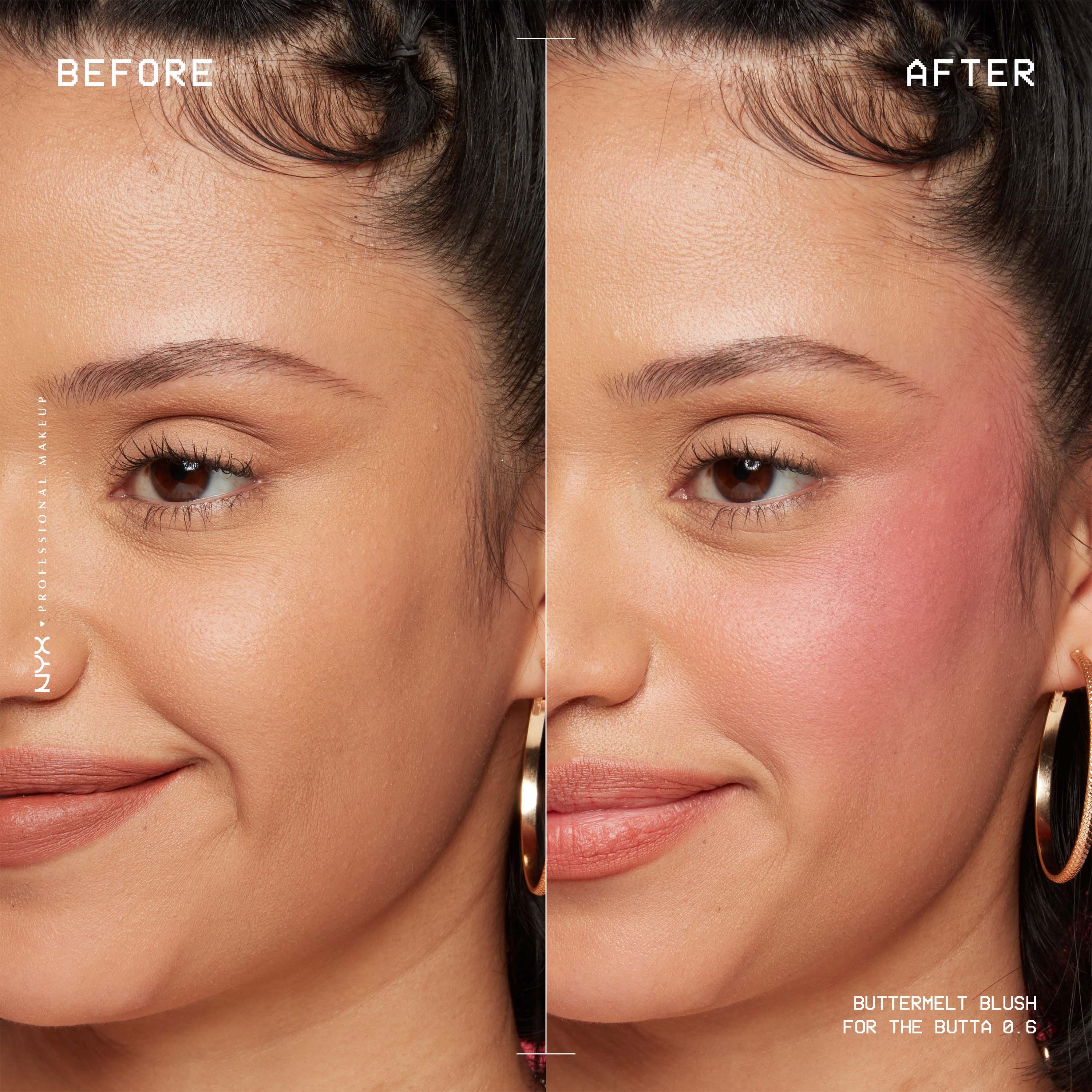 NYX PROFESSIONAL MAKEUP Buttermelt Blush 06 For The Butta (obrázok 6)