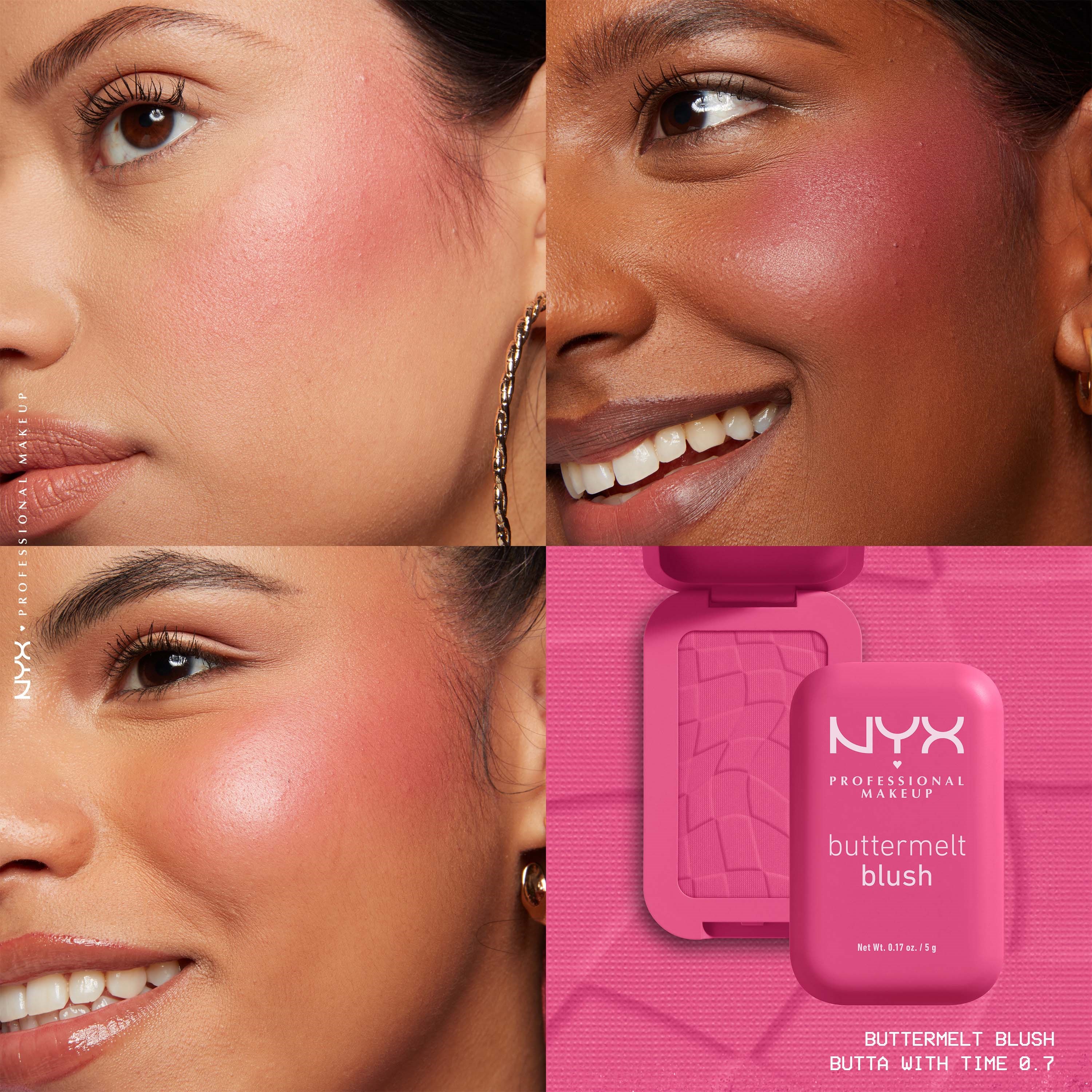 NYX PROFESSIONAL MAKEUP Buttermelt Blush 07 Butta With Time (obrázok 3)