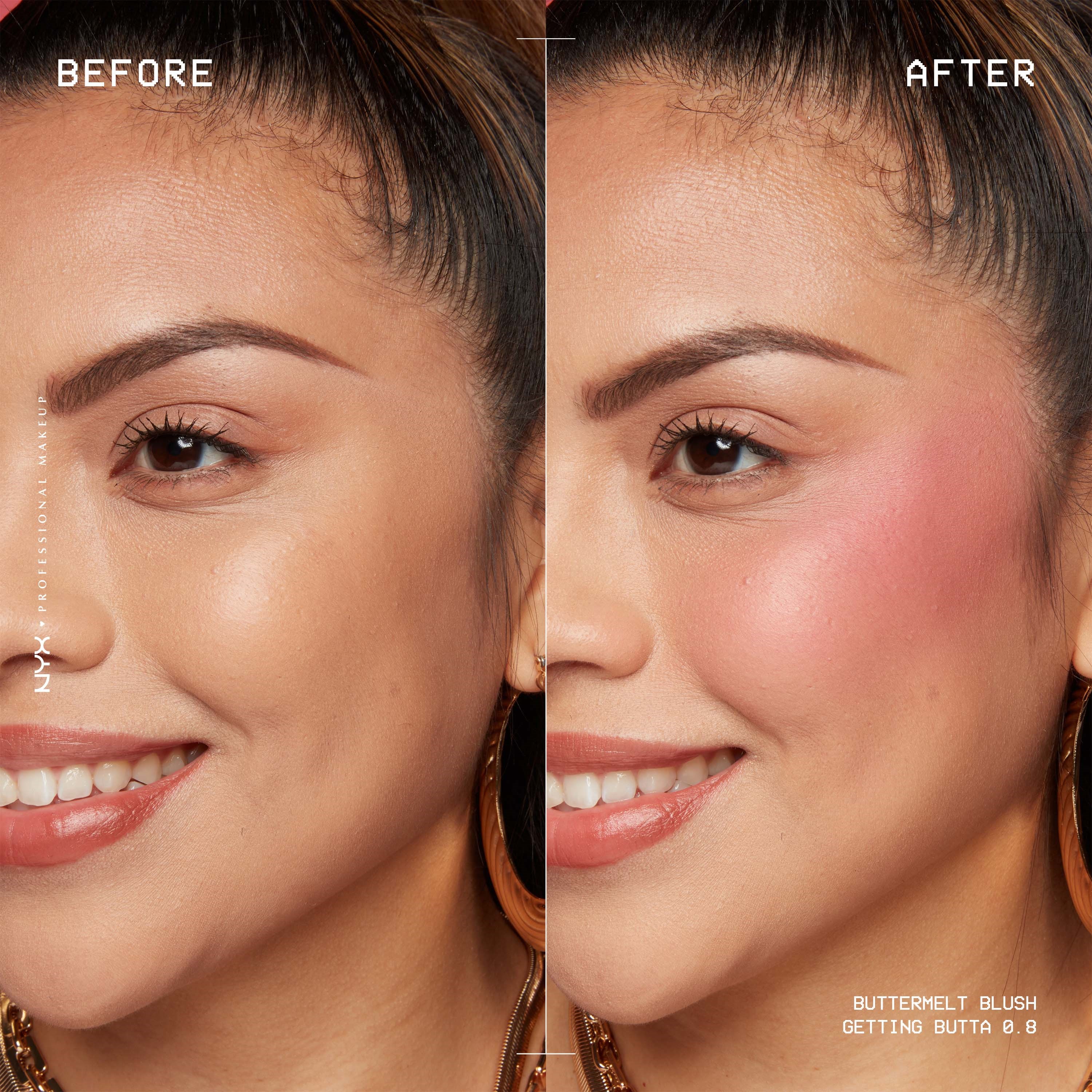 NYX PROFESSIONAL MAKEUP Buttermelt Blush 08 Getting Butta (obrázok 6)