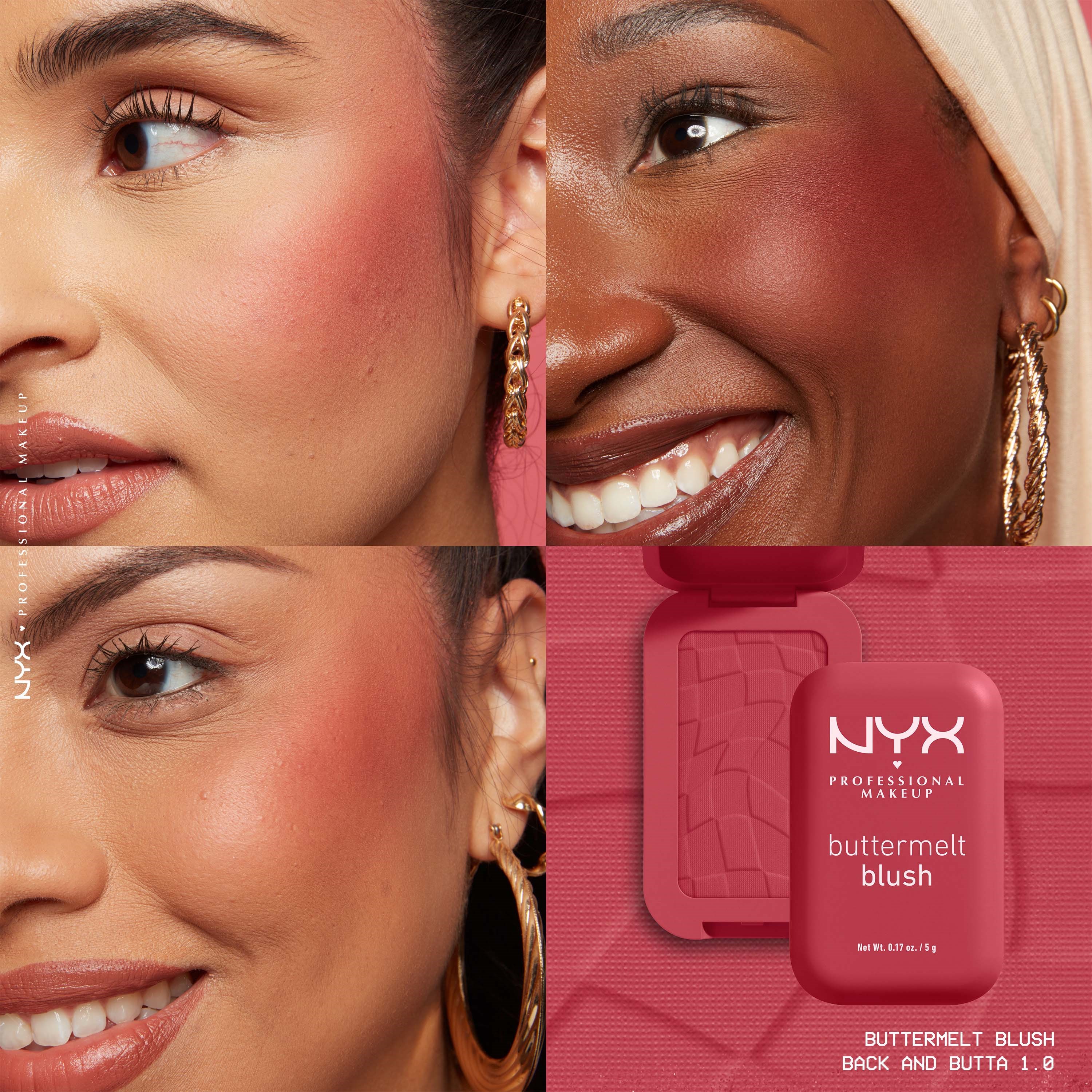 NYX PROFESSIONAL MAKEUP Buttermelt Blush 10 Back And Butta (obrázok 3)