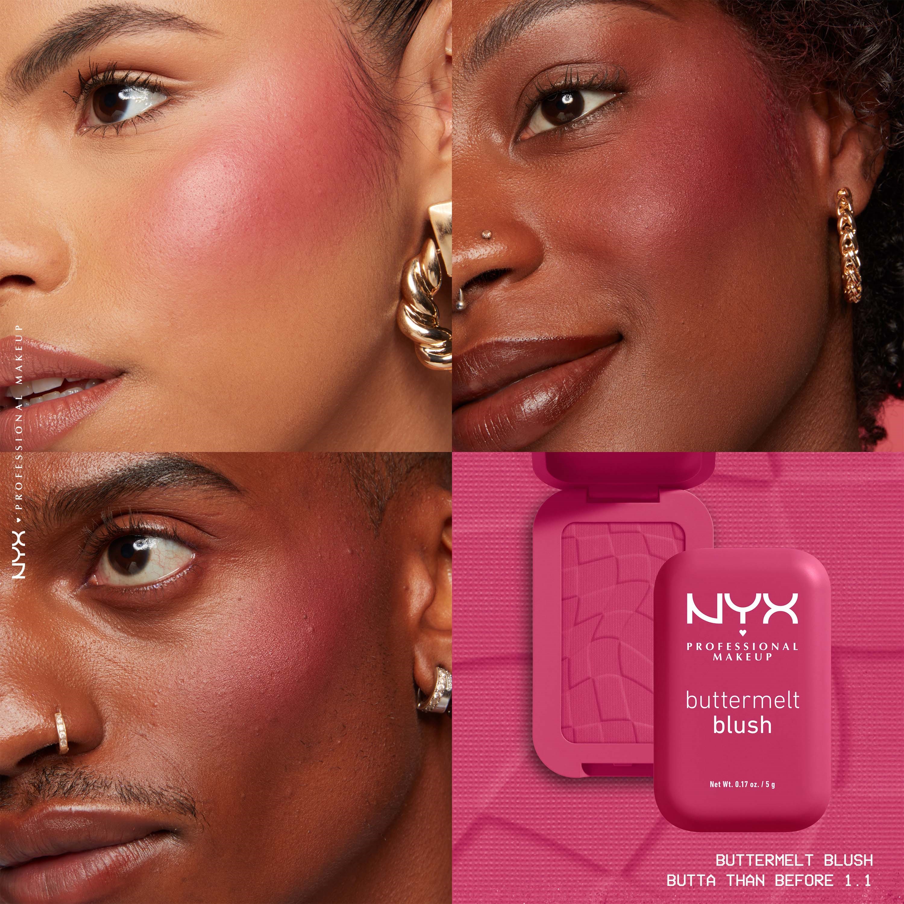 NYX PROFESSIONAL MAKEUP Buttermelt Blush 11 Butta Than Before (obrázok 3)