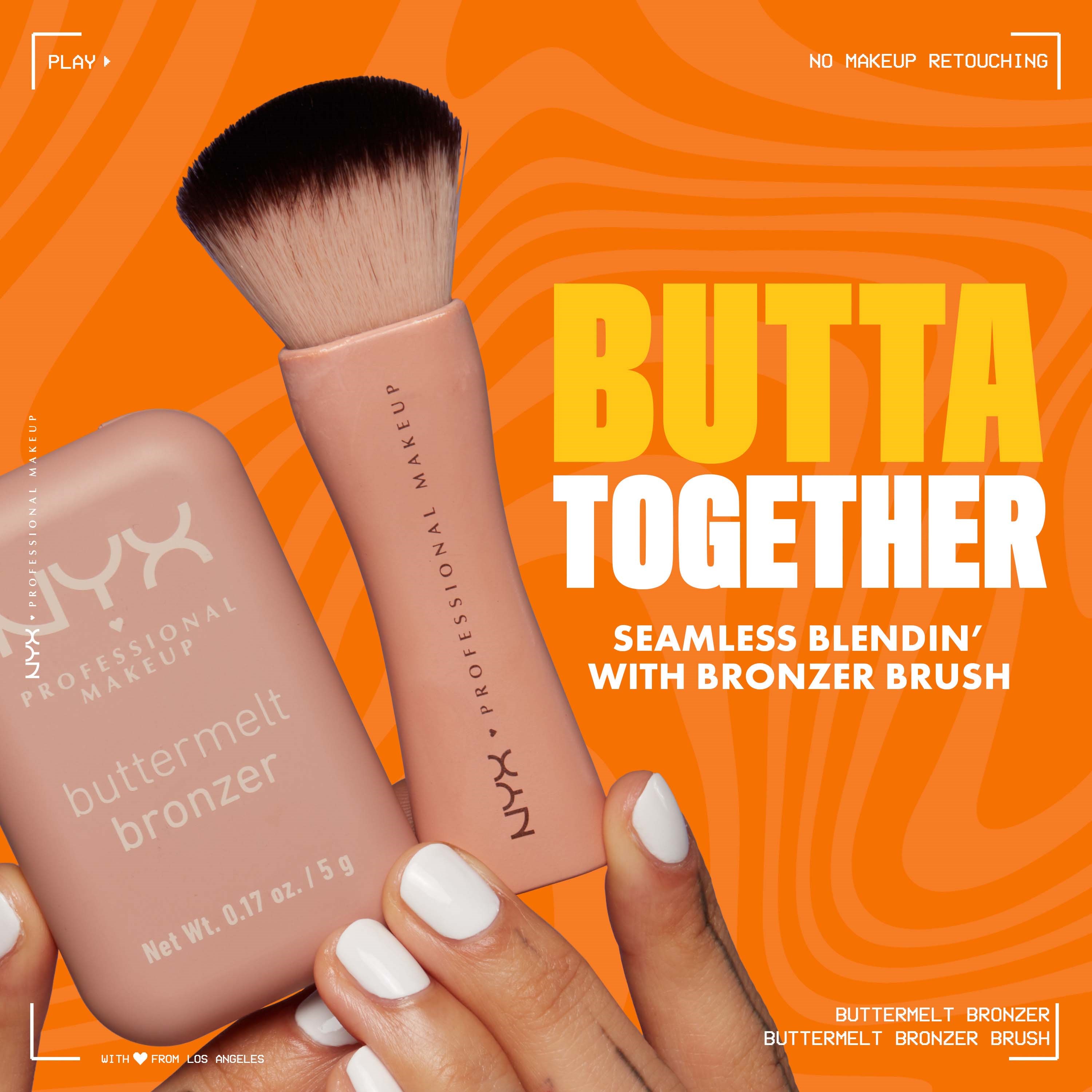 NYX PROFESSIONAL MAKEUP Buttermelt Bronzer 06 Do Butta (obrázok 7)