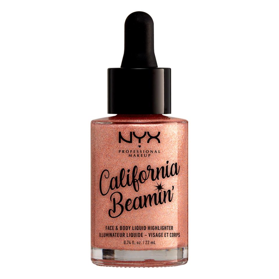 NYX Professional Makeup California Beamin Face & Body Liquid Highlighter Beach
