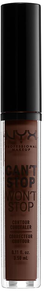 NYX PROFESSIONAL MAKEUP Can't Stop Won't Stop Concealer Deep Espresso