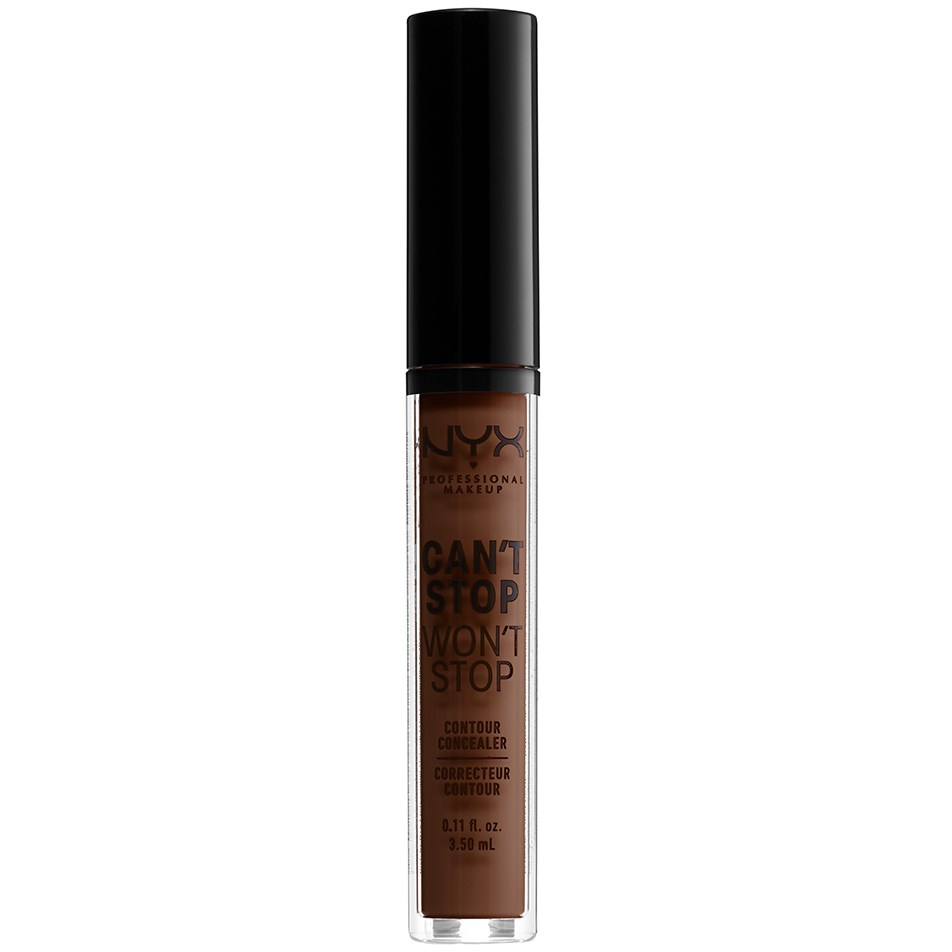 NYX PROFESSIONAL MAKEUP Can’t Stop Won’t Stop Concealer Deep Walnut