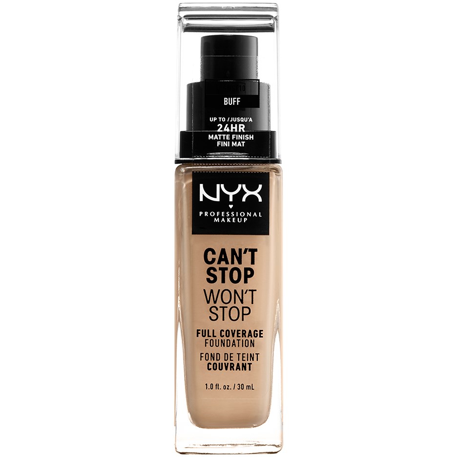NYX PROFESSIONAL MAKEUP Cant Stop Wont Stop Foundation Buff
