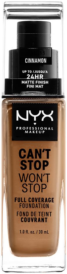 NYX PROFESSIONAL MAKEUP Can't Stop Won't Stop Foundation Cinnamon