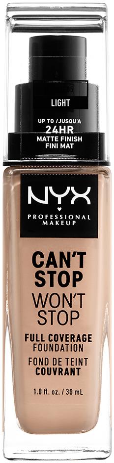 NYX PROFESSIONAL MAKEUP Can't Stop Won't Stop Foundation Light