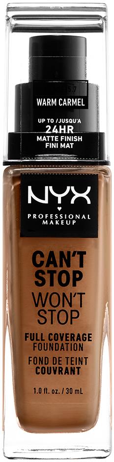 NYX PROFESSIONAL MAKEUP Can't Stop Won't Stop Foundation Warm carmel