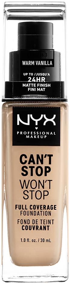 NYX PROFESSIONAL MAKEUP Can't Stop Won't Stop Foundation Warm vanilla