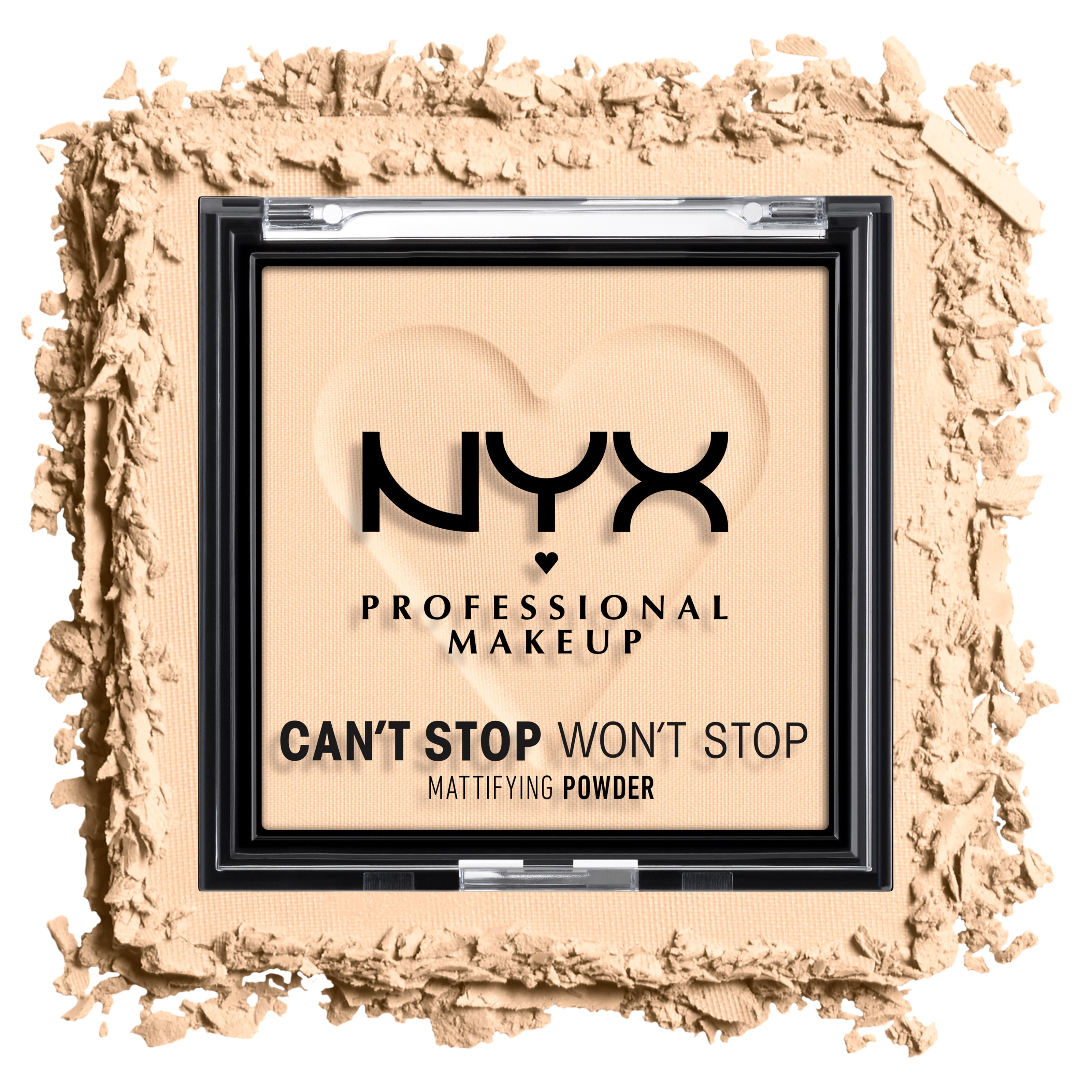NYX PROFESSIONAL MAKEUP Can’t Stop Won’t Stop Mattifying Powder Fair (obrázok 3)