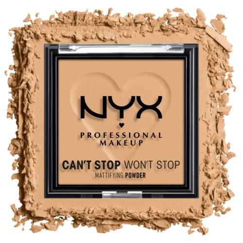 NYX PROFESSIONAL MAKEUP Can’t Stop Won’t Stop Mattifying Powder Golden