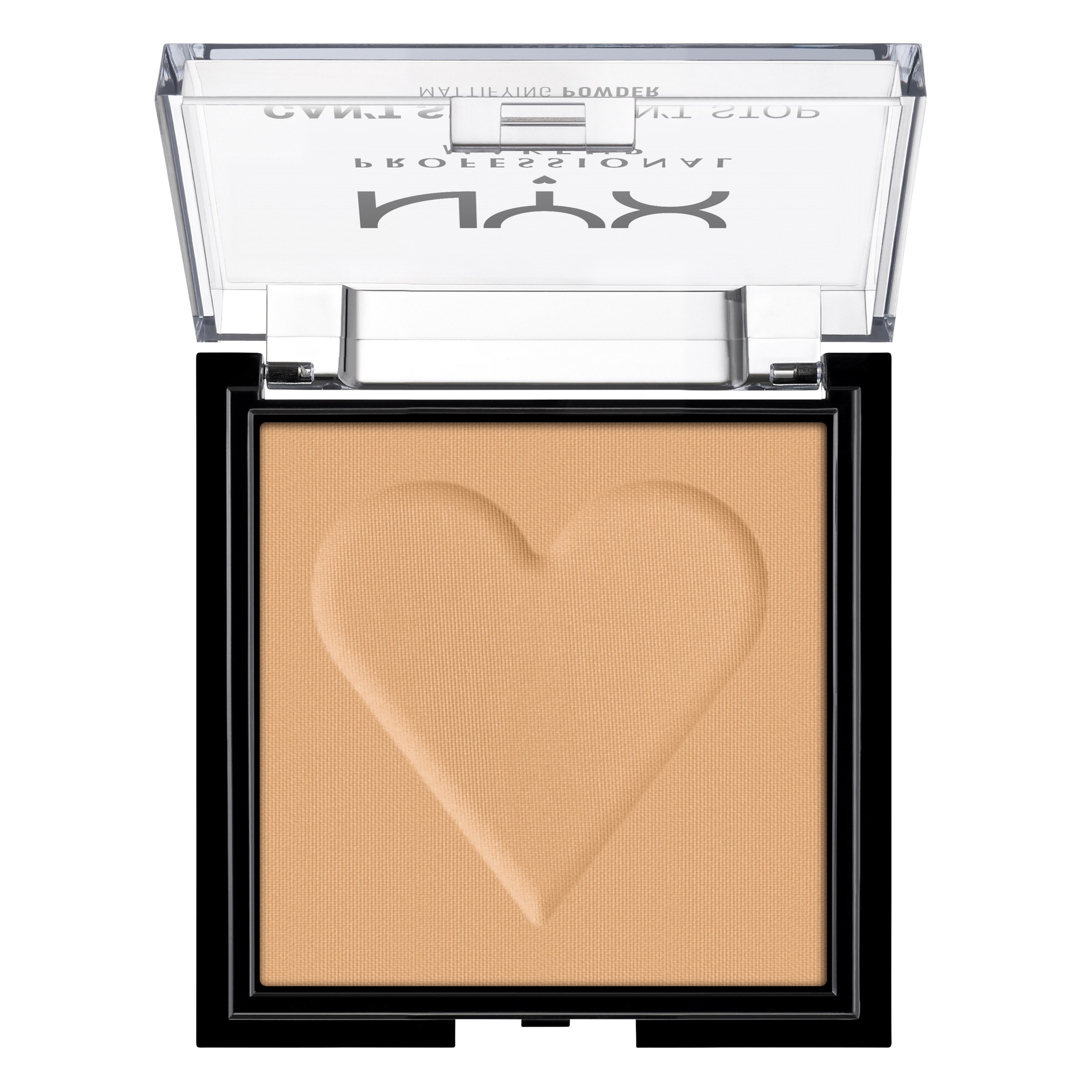 NYX PROFESSIONAL MAKEUP Can’t Stop Won’t Stop Mattifying Powder Golden (obrázok 3)