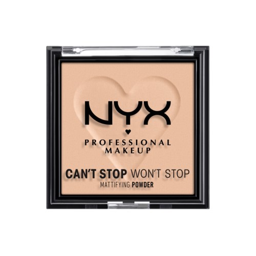 NYX PROFESSIONAL MAKEUP Can’t Stop Won’t Stop Mattifying Powder Light Medium