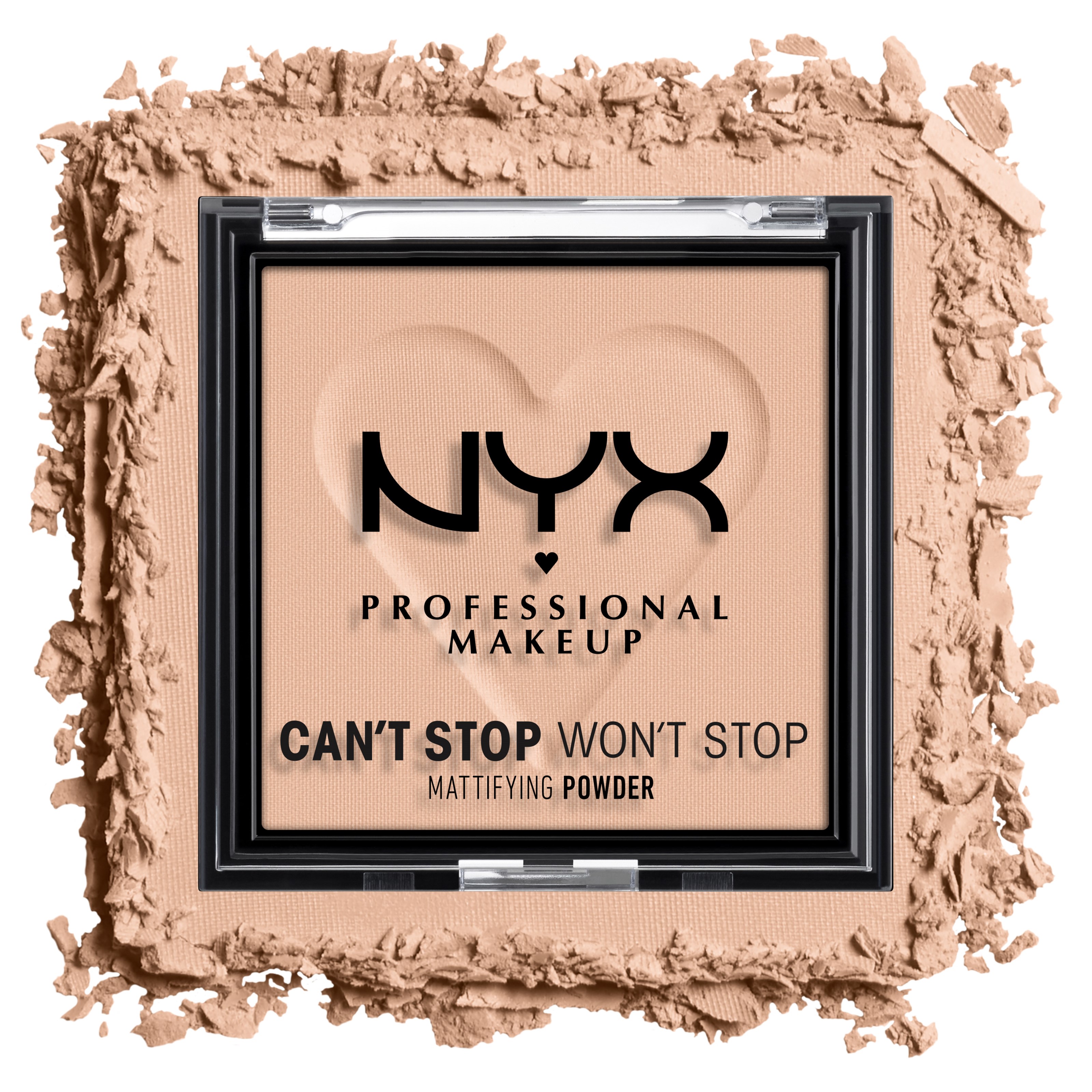 NYX PROFESSIONAL MAKEUP Can’t Stop Won’t Stop Mattifying Powder Medium (obrázok 3)