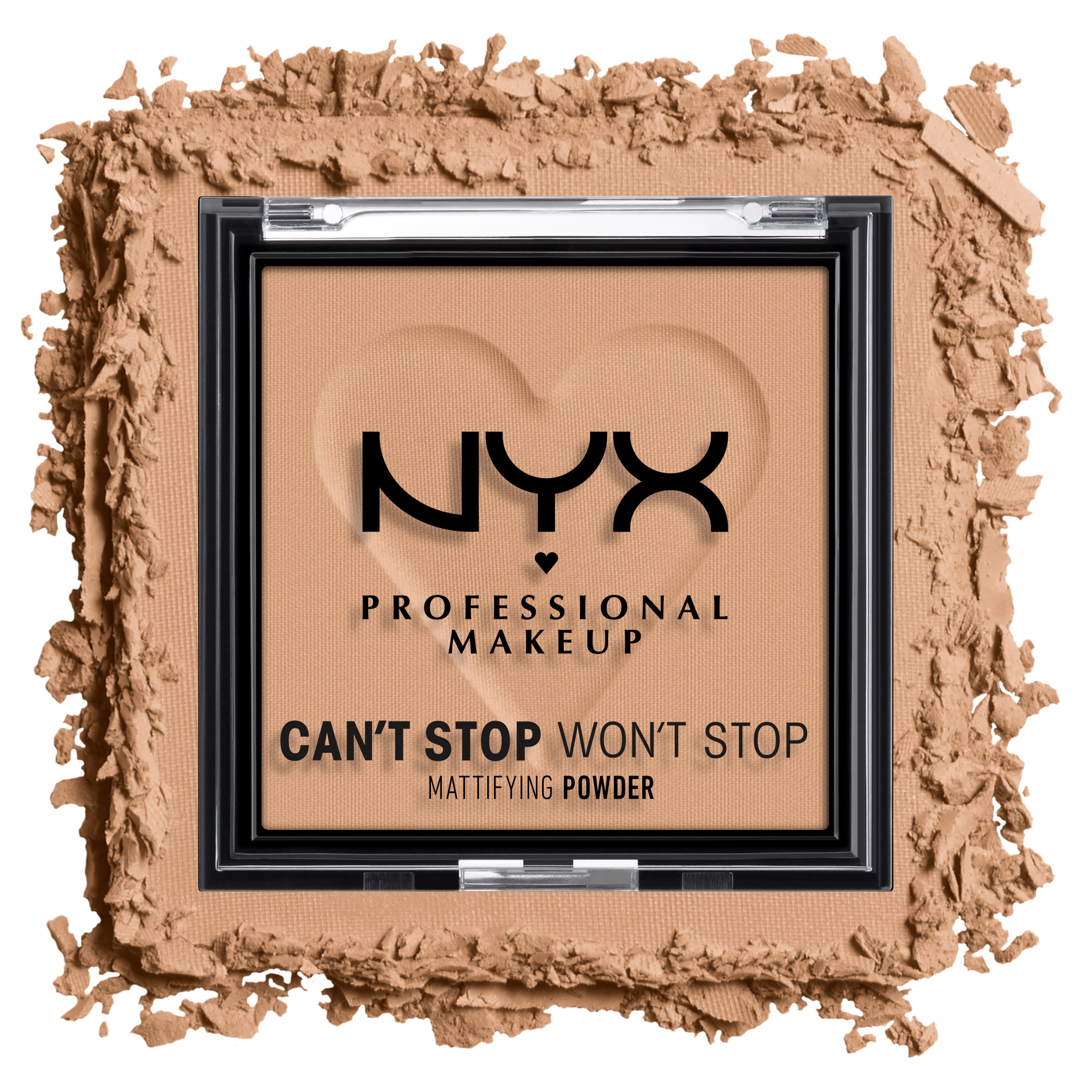 NYX PROFESSIONAL MAKEUP Can’t Stop Won’t Stop Mattifying Powder Tan (obrázok 3)