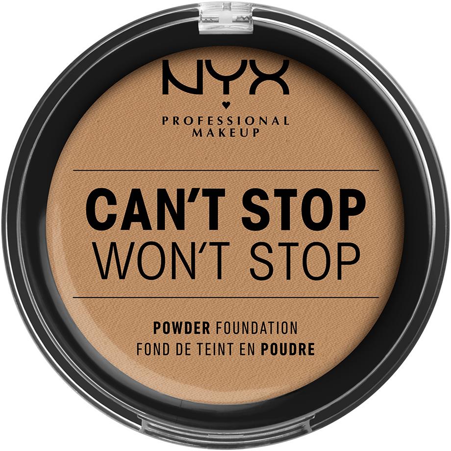 NYX PROFESSIONAL MAKEUP Can't Stop Won't Stop Powder Foundation Caramel