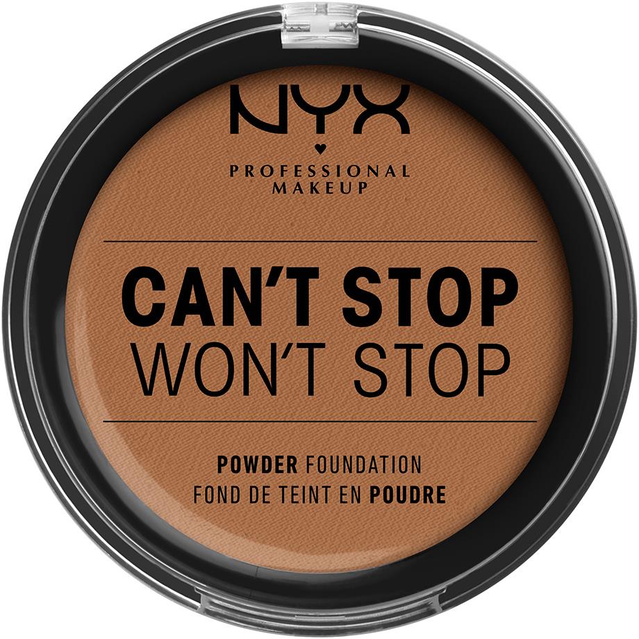 NYX PROFESSIONAL MAKEUP Can't Stop Won't Stop Powder Foundation Mahogany