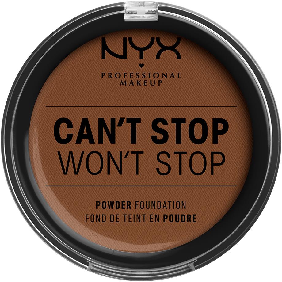 NYX PROFESSIONAL MAKEUP Can't Stop Won't Stop Powder Foundation Mocha