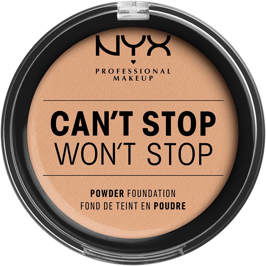 NYX PROFESSIONAL MAKEUP Can't Stop Won't Stop Powder Foundation Natural