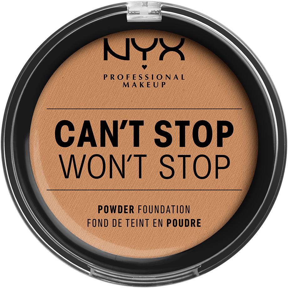 NYX PROFESSIONAL MAKEUP Can't Stop Won't Stop Powder Foundation Natural Buff