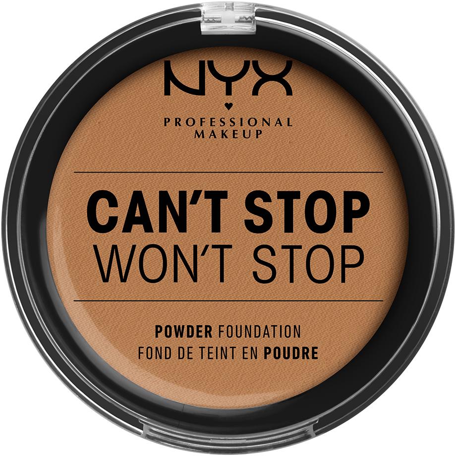 NYX PROFESSIONAL MAKEUP Can't Stop Won't Stop Powder Foundation Natural Tan