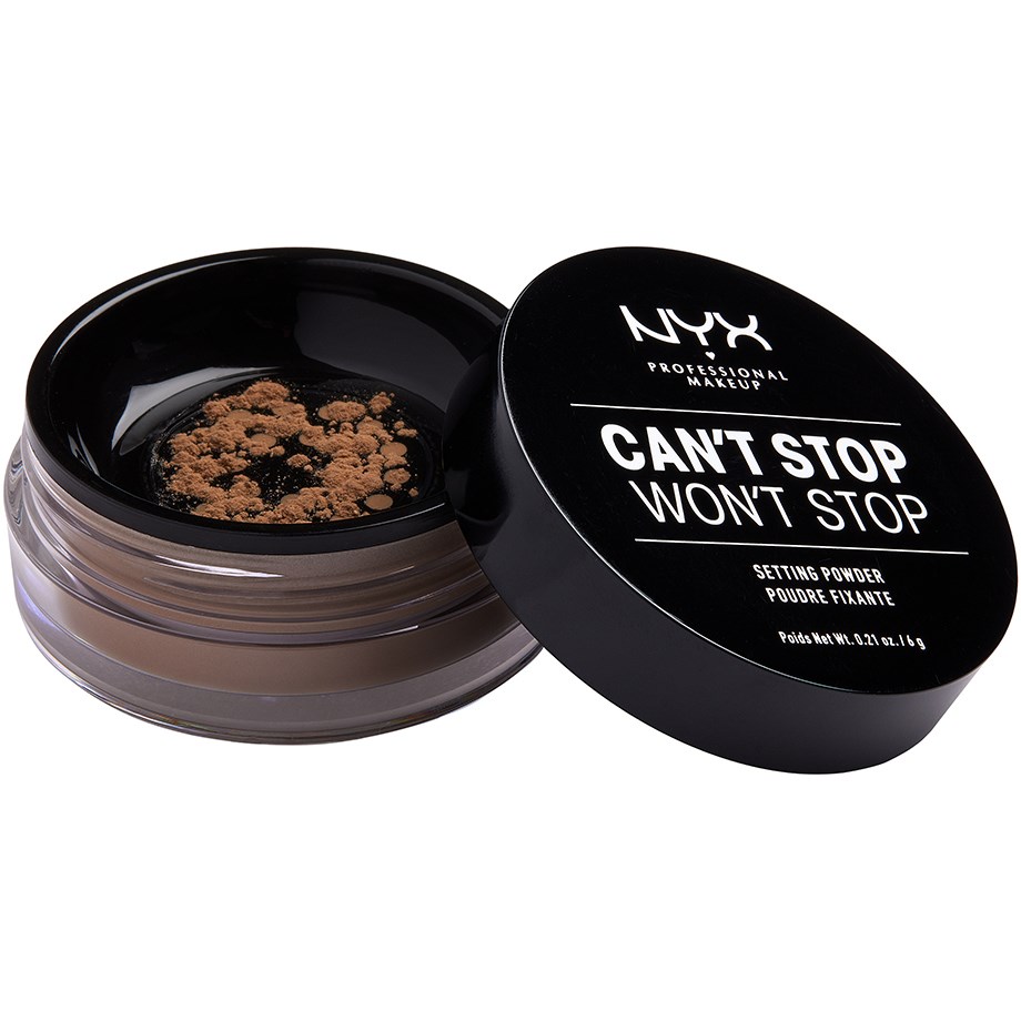 Läs mer om NYX PROFESSIONAL MAKEUP Cant Stop Wont Stop Setting Powder Medium/De