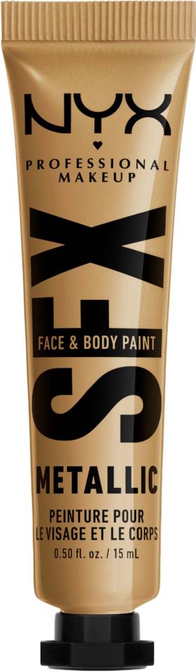 NYX Professional Makeup Cirque Du Tricks SFX Face & Body Paint Matte Gold Dust