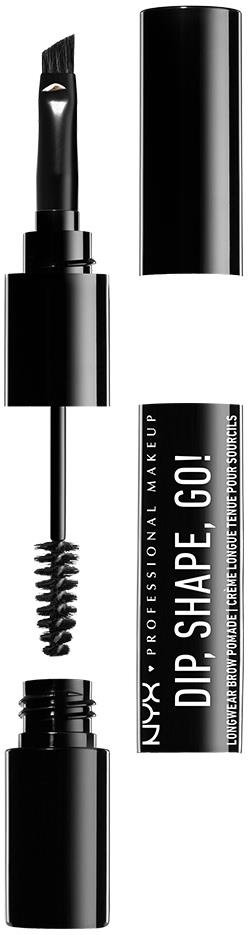 NYX Professional Makeup Dip, Shape, Go! Longwear Brow Pomade Auburn