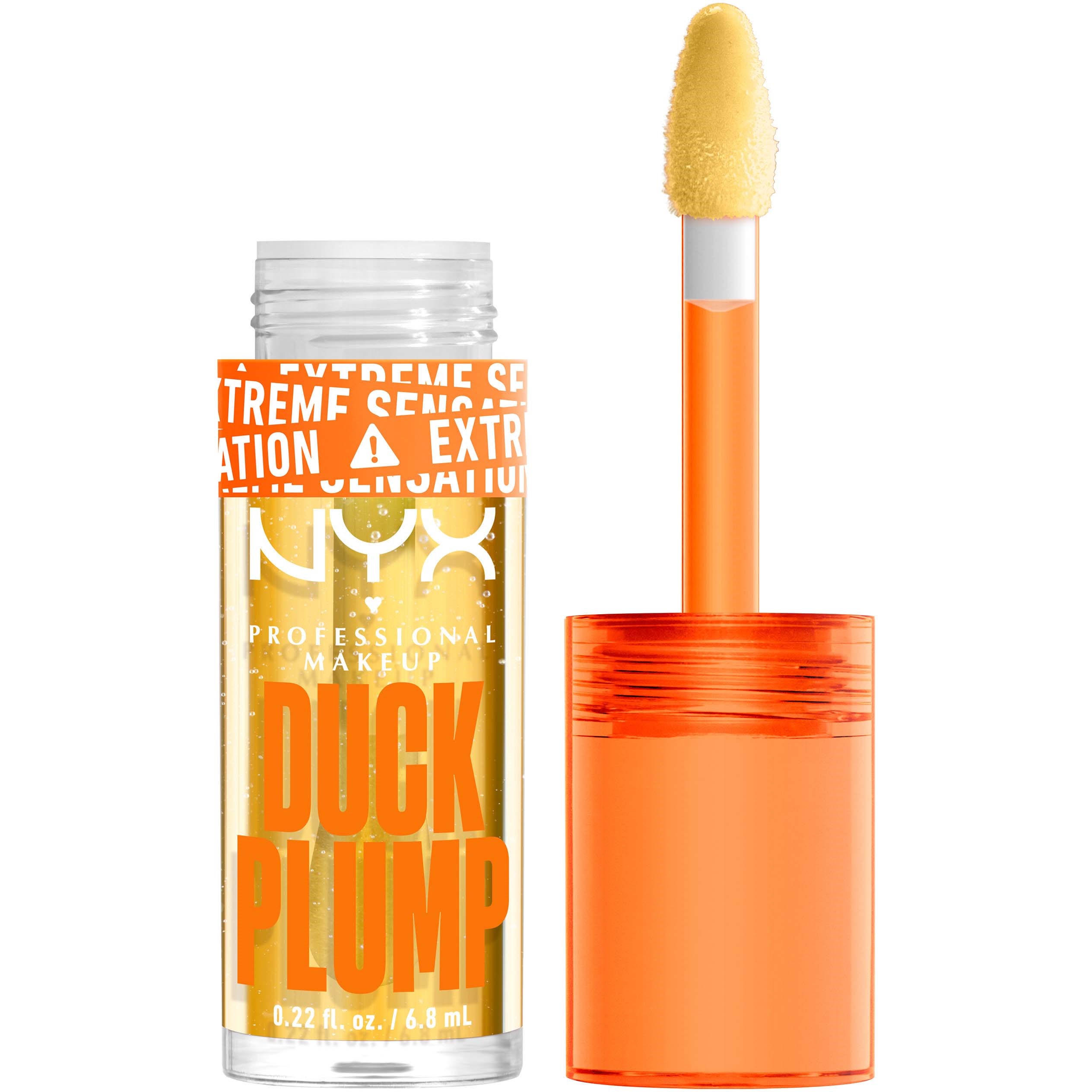 NYX PROFESSIONAL MAKEUP Duck Plump Lip Lacquer 01 Clearly Spicy billede