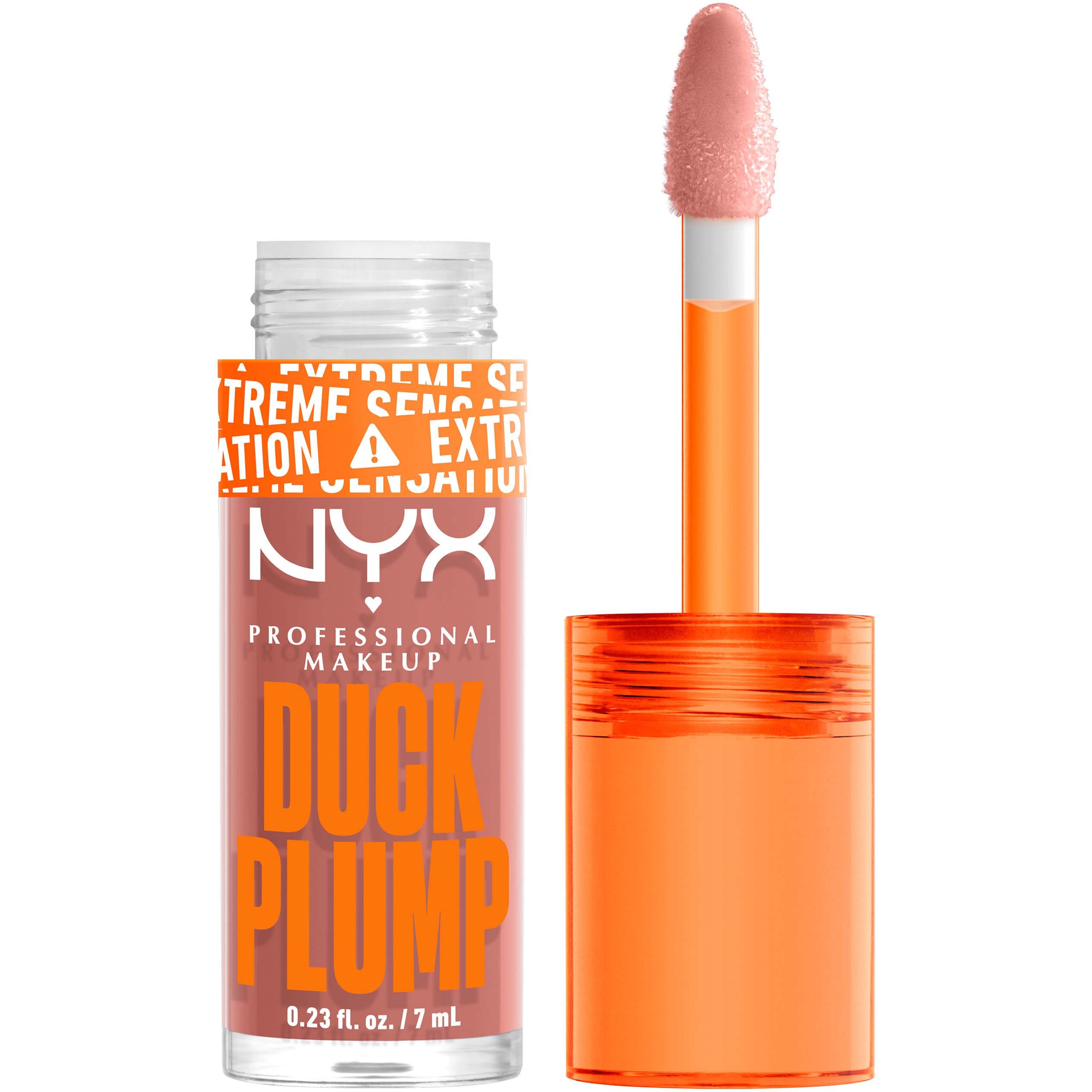 NYX Professional Makeup Duck Plump Lip Lacquer Bangin' Bare 02 7