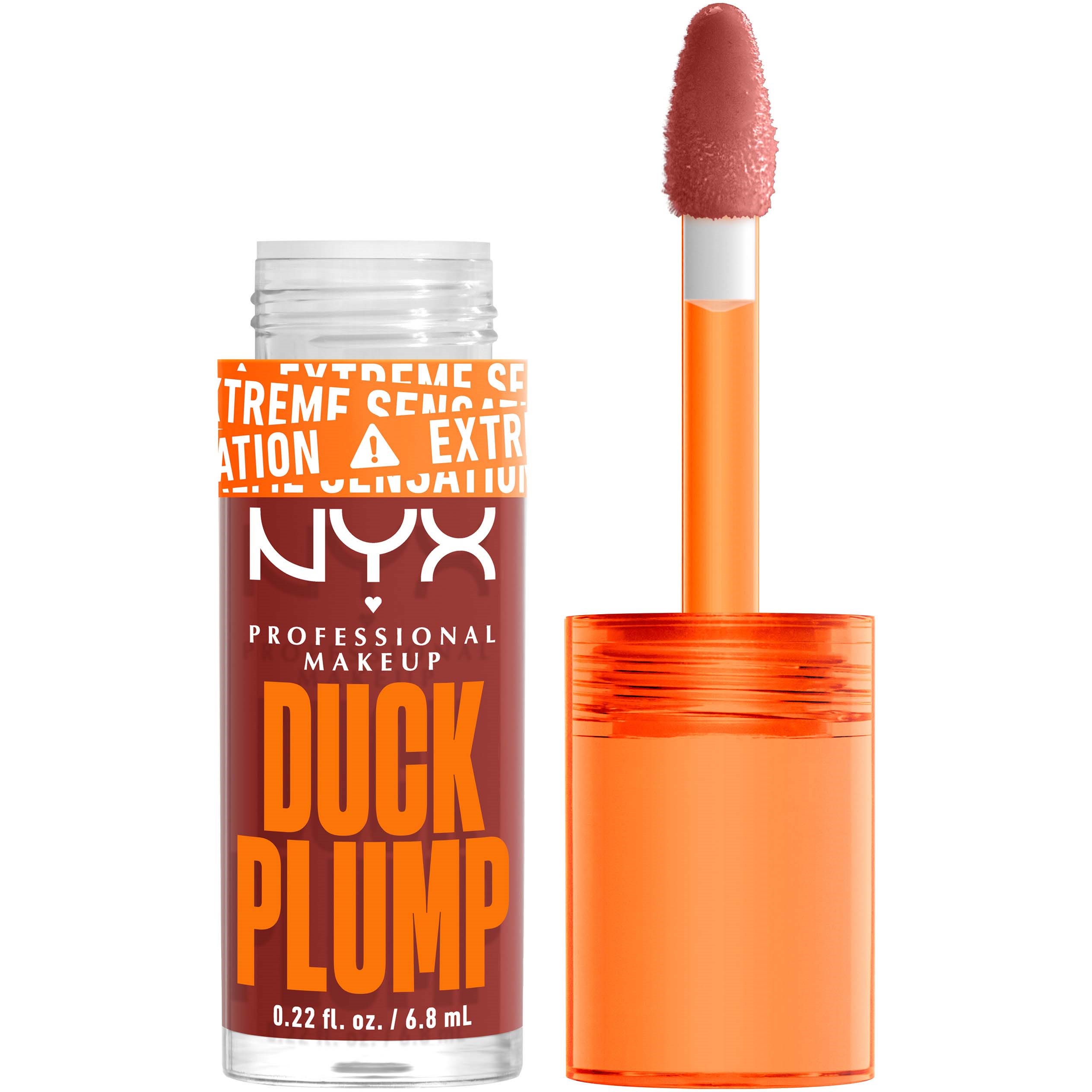 Läs mer om NYX PROFESSIONAL MAKEUP Duck Plump Lip Lacquer 06 Brick of Time