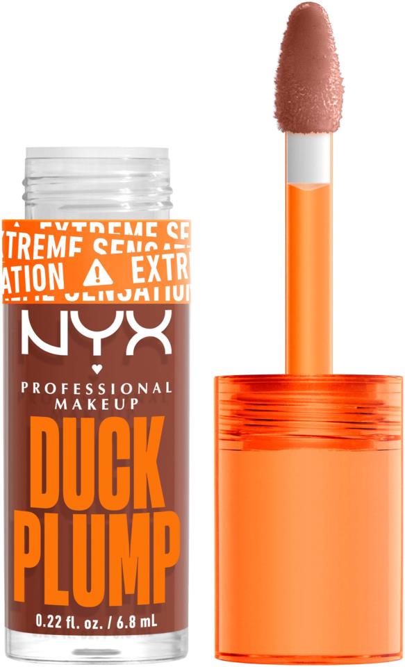 Nyx Professional Makeup Duck Plump Lip Lacquer 07 Mocha Me Crazy 7 ml