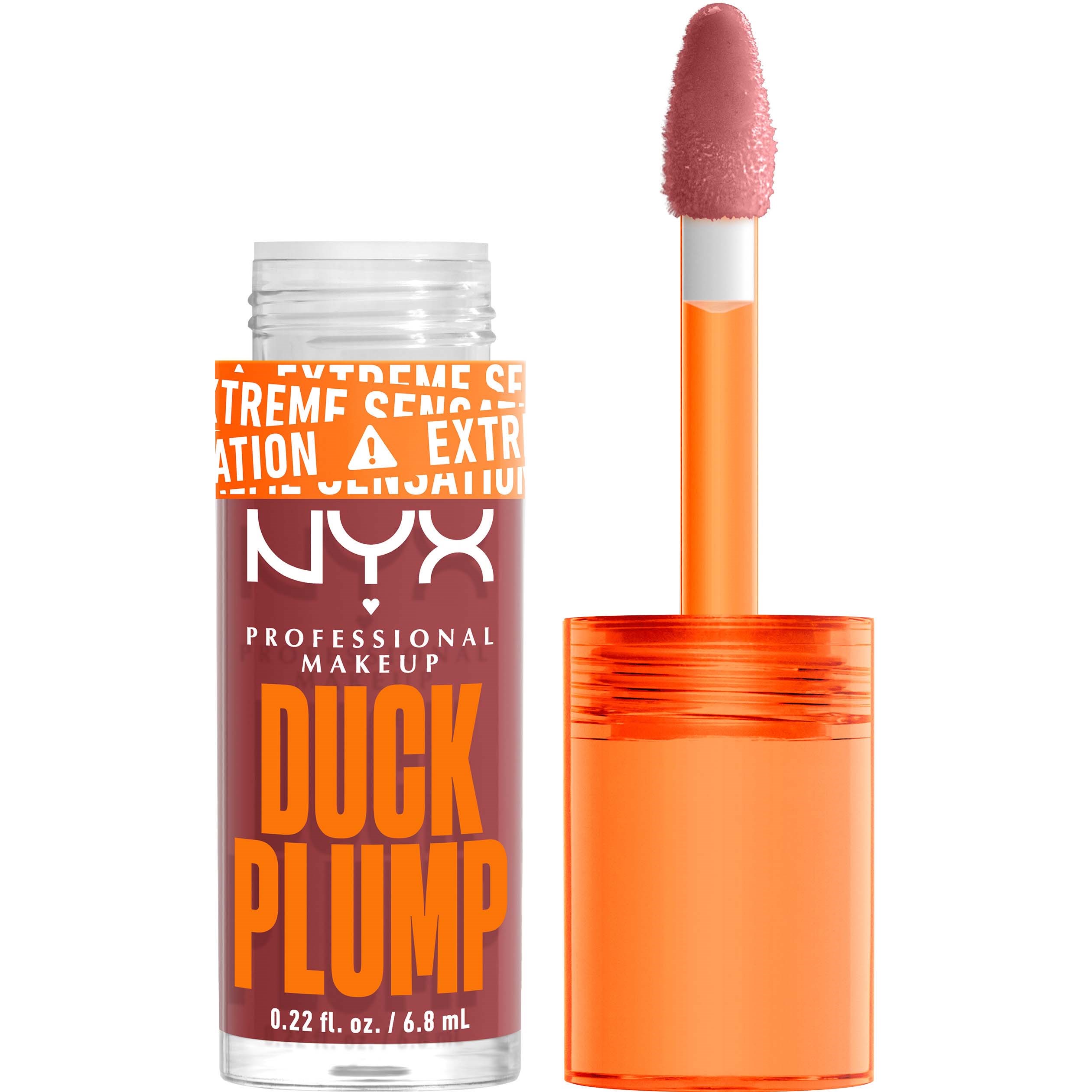 Läs mer om NYX PROFESSIONAL MAKEUP Duck Plump Lip Lacquer 08 Mauve Out Of My Way