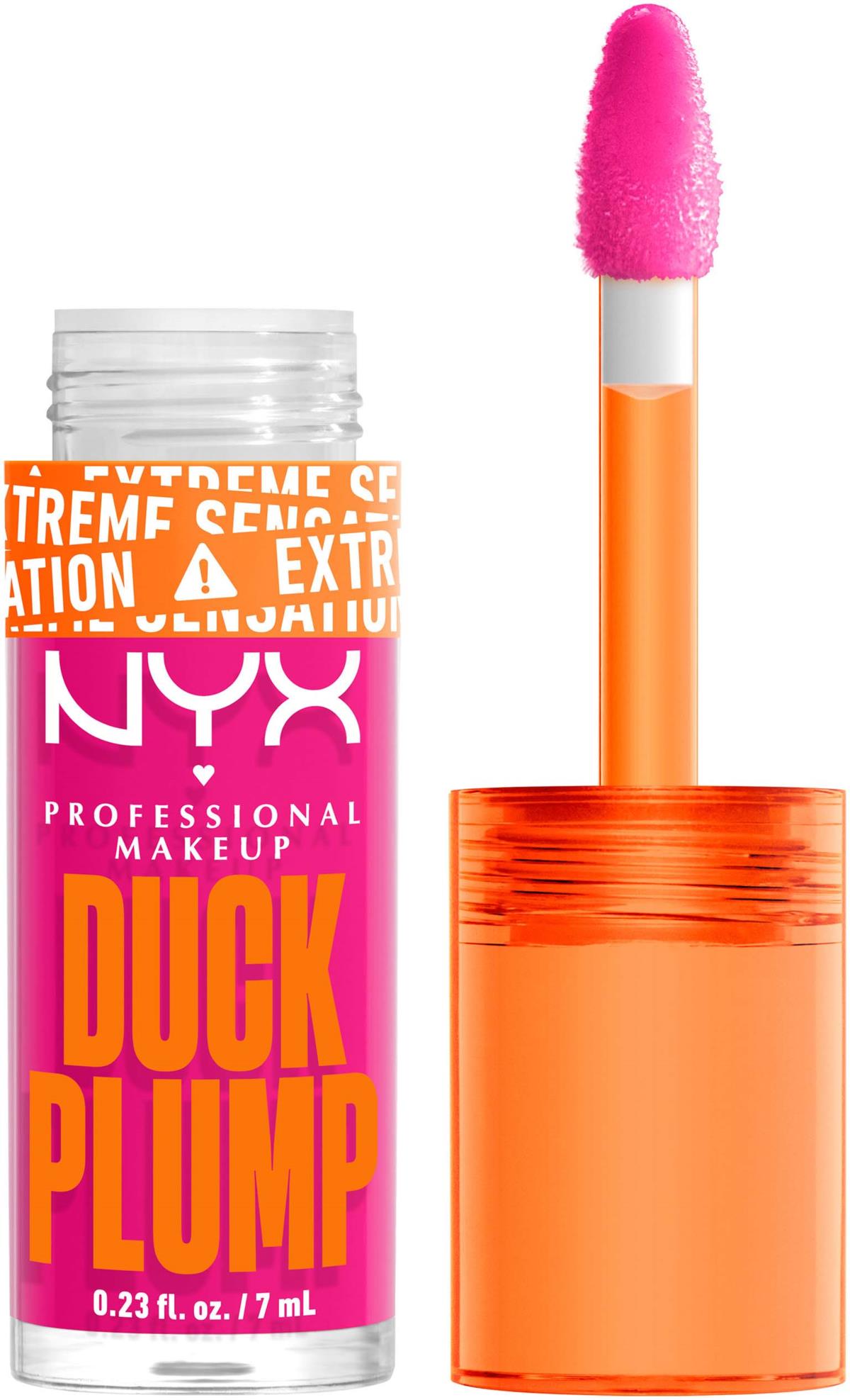 NYX PROFESSIONAL MAKEUP Duck Plump Lip Lacquer 12 Bubblegum Bae