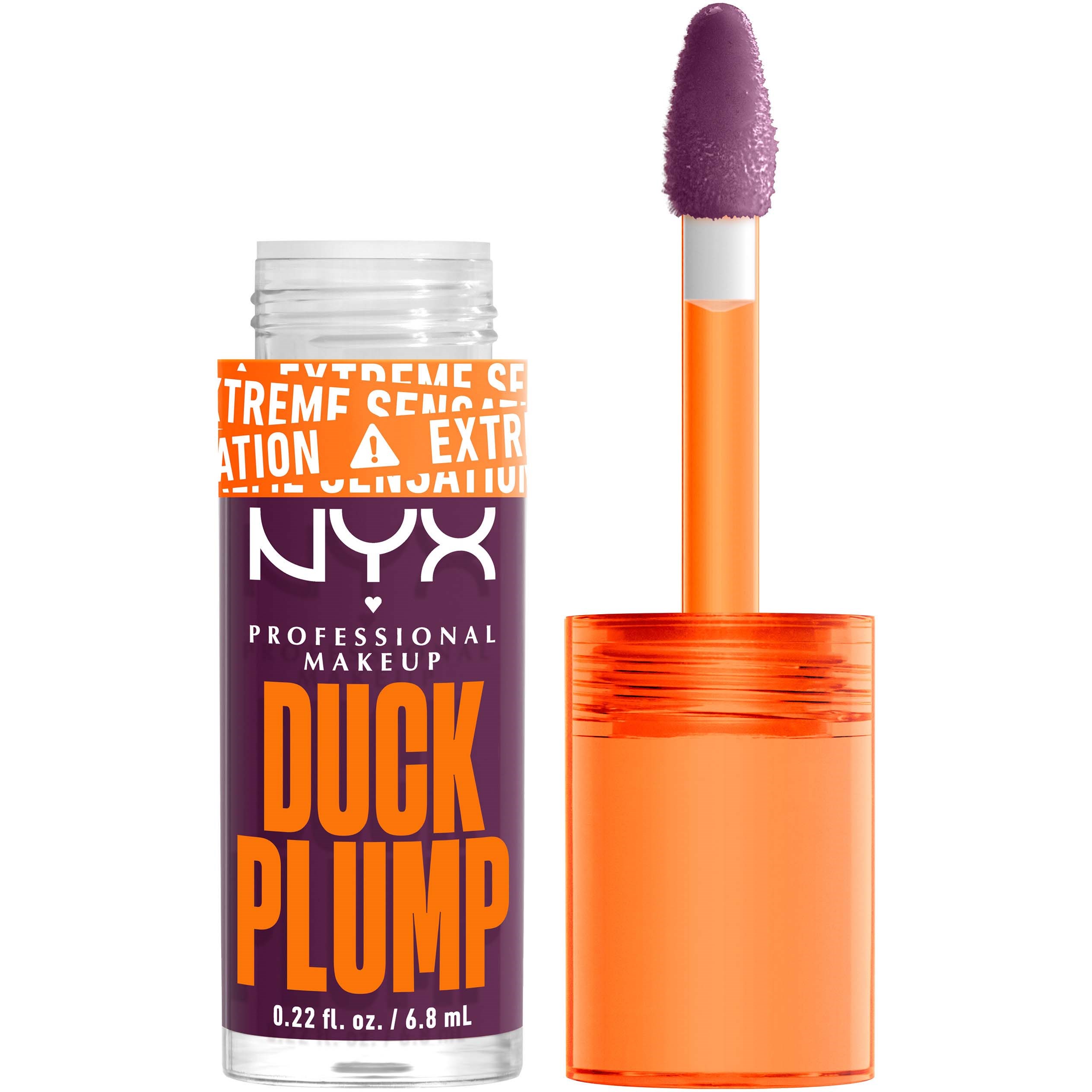 Produktfoto för NYX Professional Makeup Duck Plump Lip Lacquer Pure Plum-P 17 7 ml